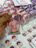 Pack de Elefantas en Cajita de Acetato - Vista 1