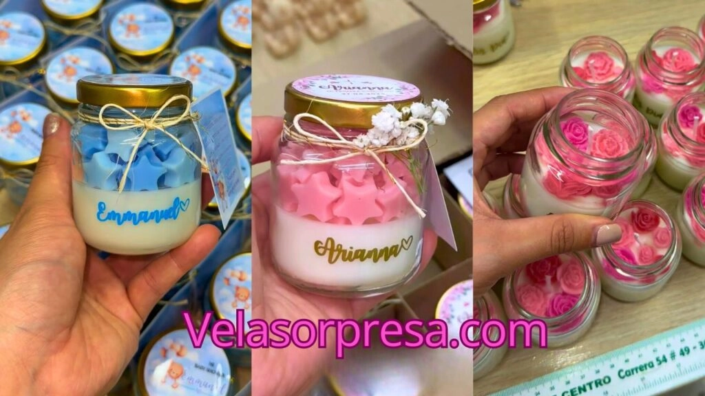 Velas para Bautizos