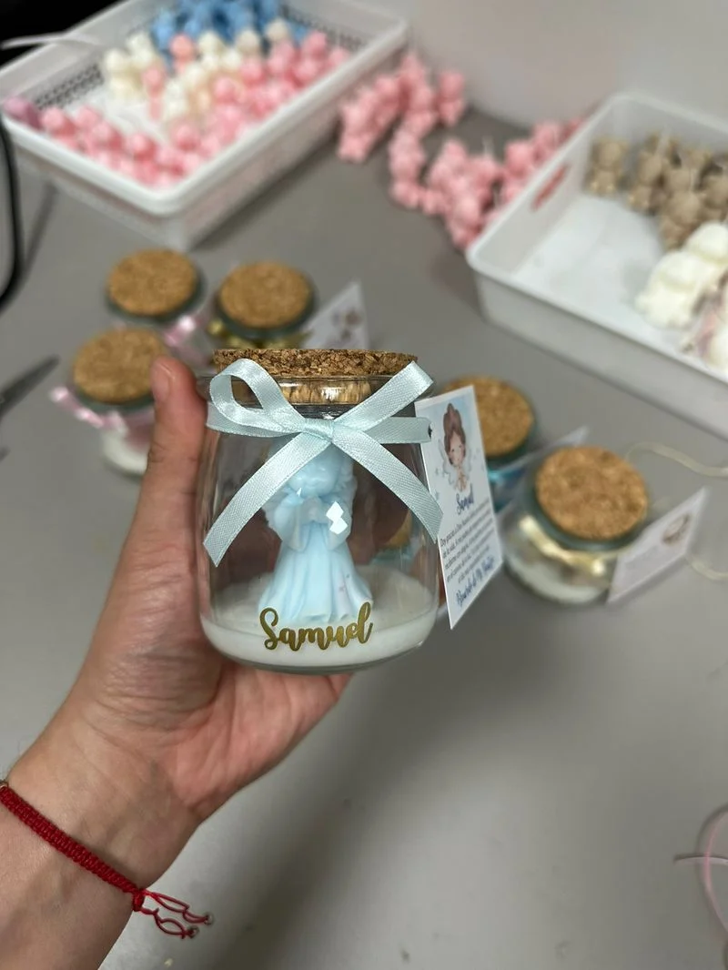 Angelito en Frasco Grande con Corcho