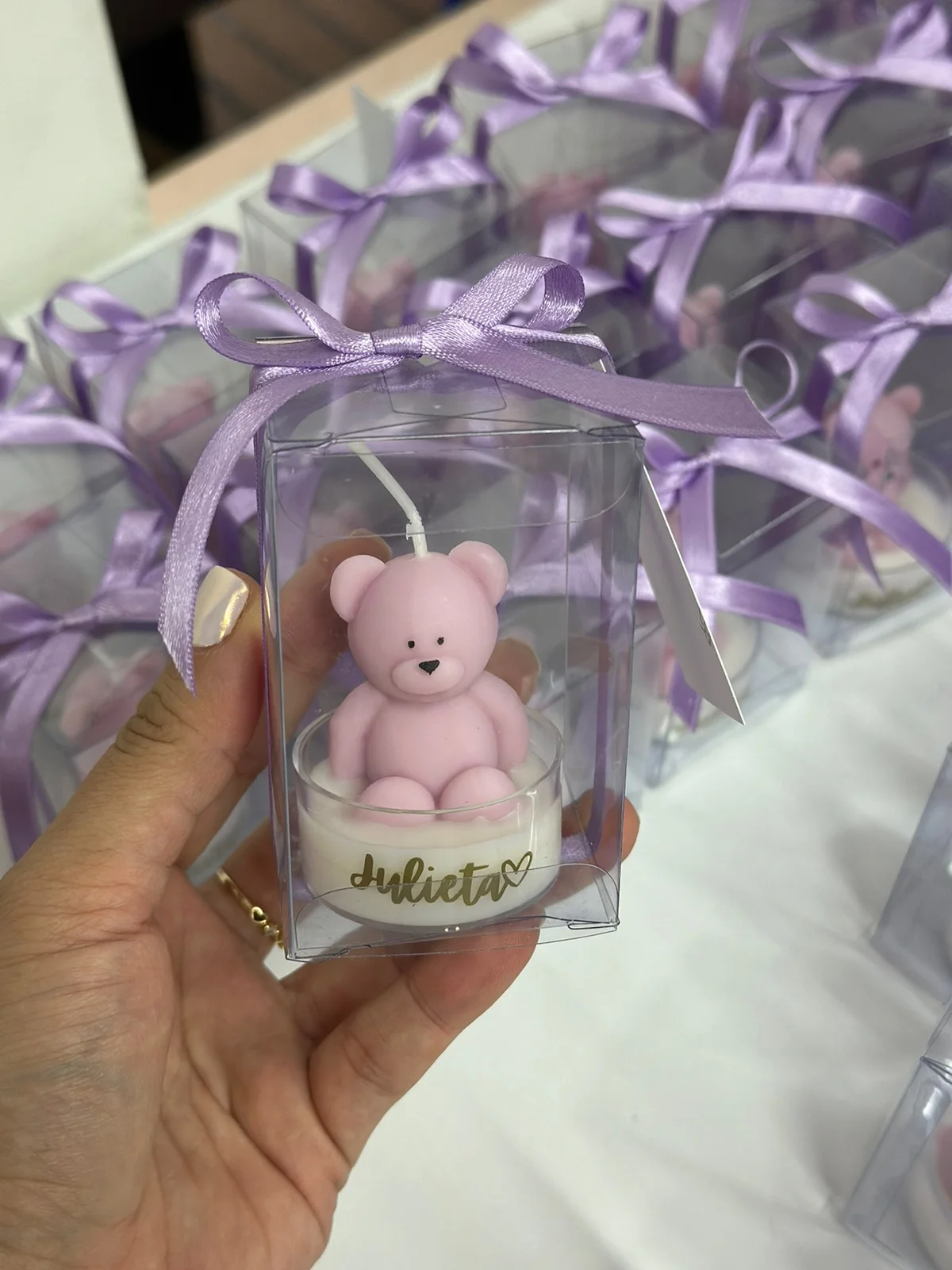 Osito en Cajita de Acetato Premium