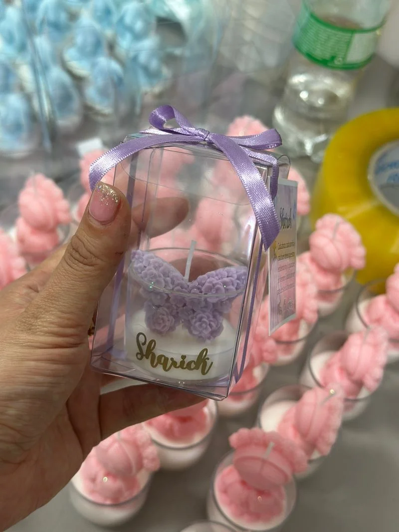 Mariposa en Cajita de Acetato