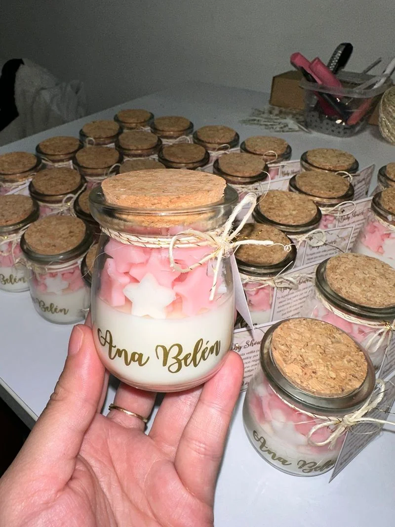 Estrellas en Frasco con Corcho