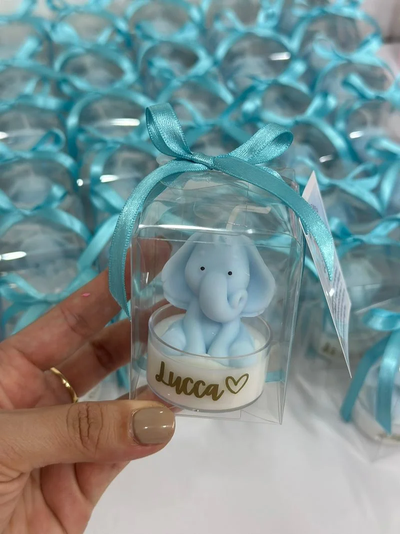 Elefante en Cajita de Acetato