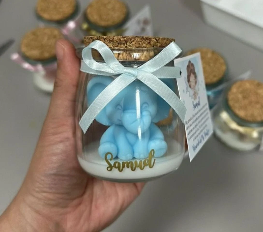 Elefante en Frasco con Corcho